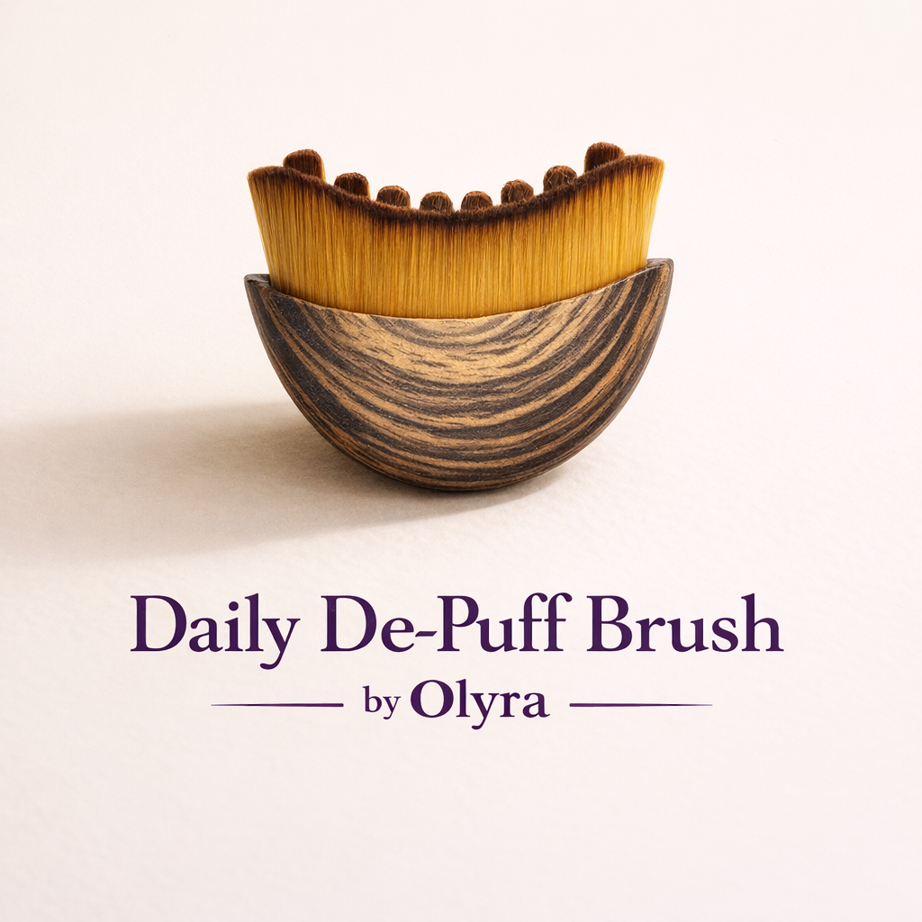 Daily De-Puff Brush by Olyra