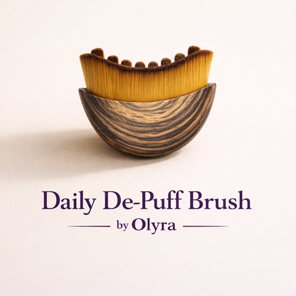 Daily De-Puff Brush by Olyra