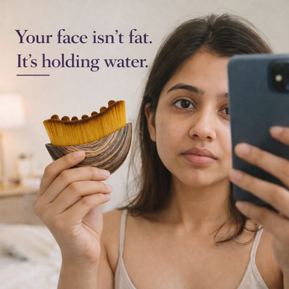 Daily De-Puff Brush by Olyra