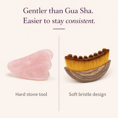 Daily De-Puff Brush by Olyra