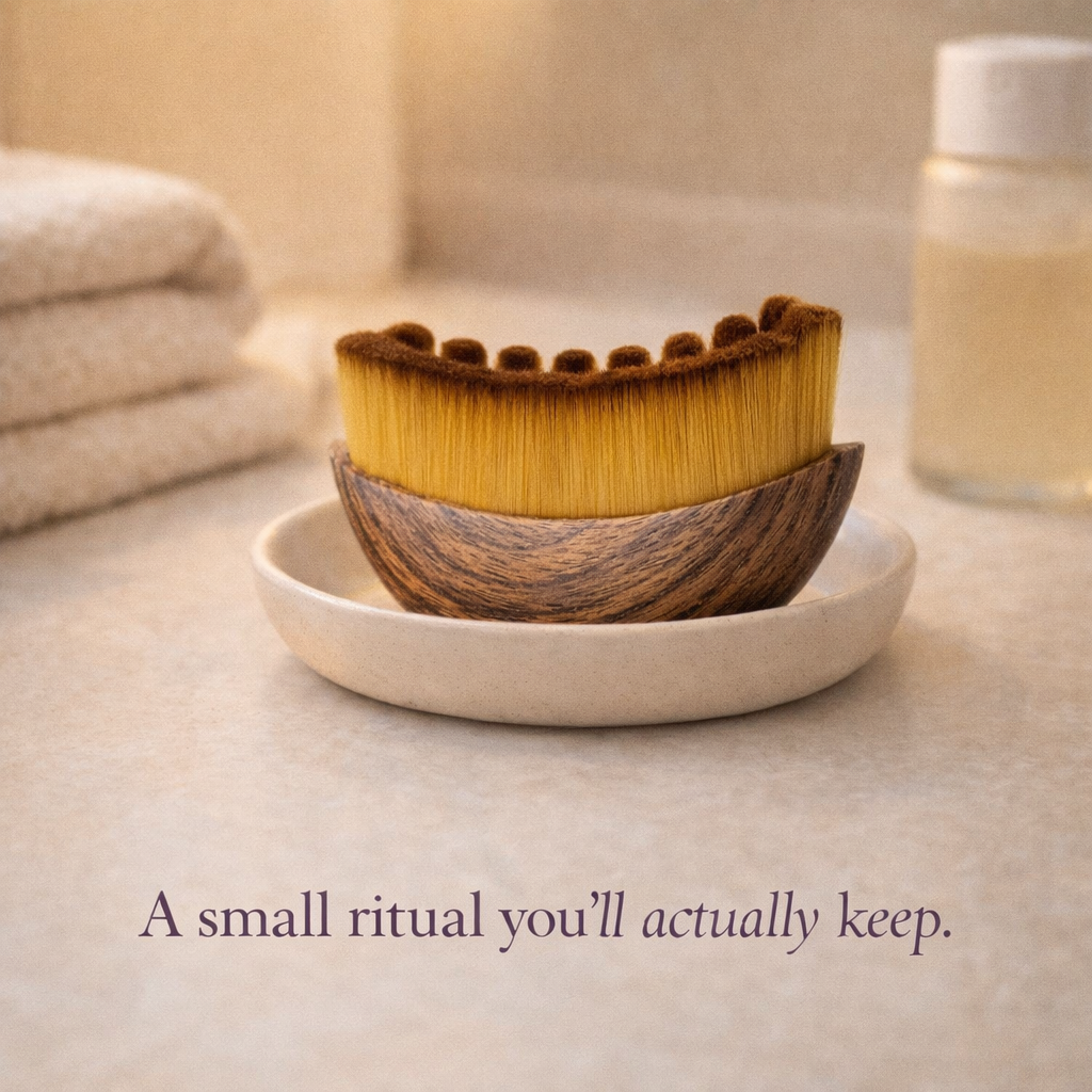 Daily De-Puff Brush by Olyra