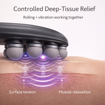 OLYRA NeuroPulse™ Advanced Deep-Tissue Recovery Massager