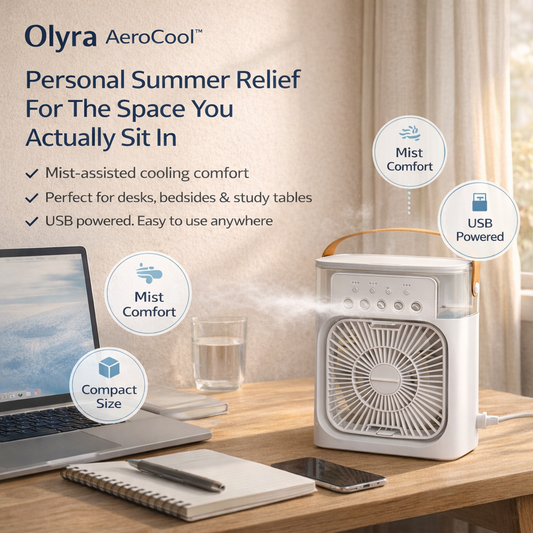Olyra AeroCool™ Personal Cooling Fan