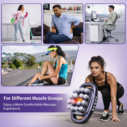 OLYRA NeuroPulse™ Advanced Deep-Tissue Recovery Massager