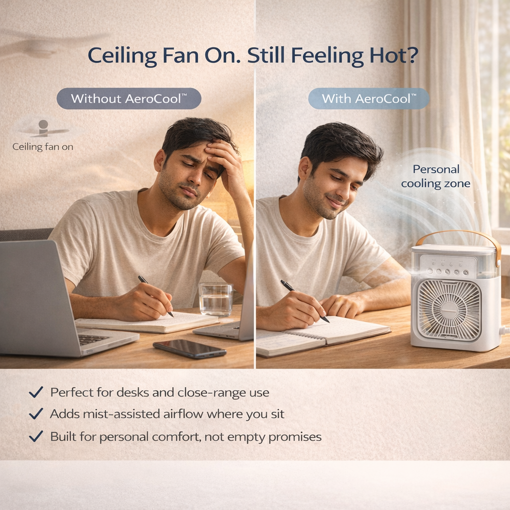 Olyra AeroCool™ Personal Cooling Fan