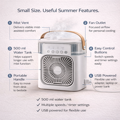 Olyra AeroCool™ Personal Cooling Fan