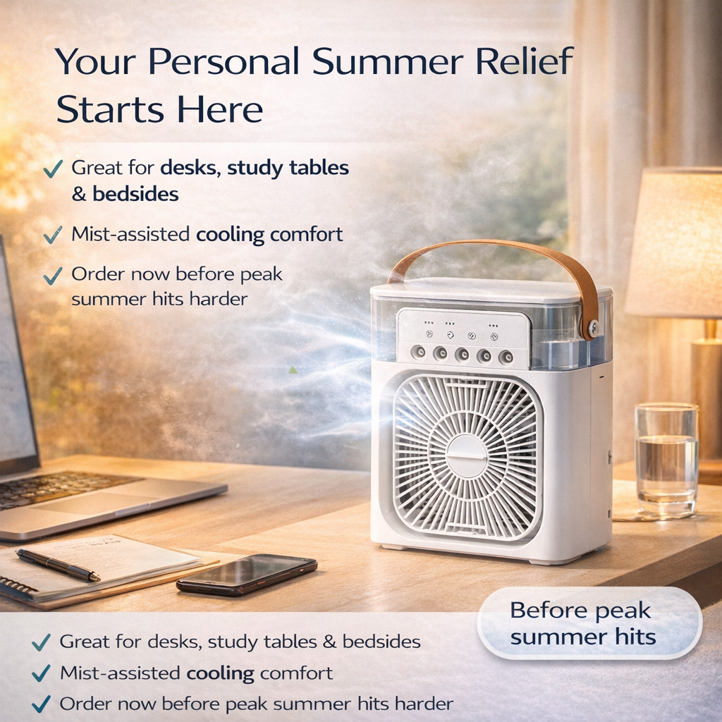 Olyra AeroCool™ Personal Cooling Fan
