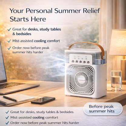Olyra AeroCool™ Personal Cooling Fan