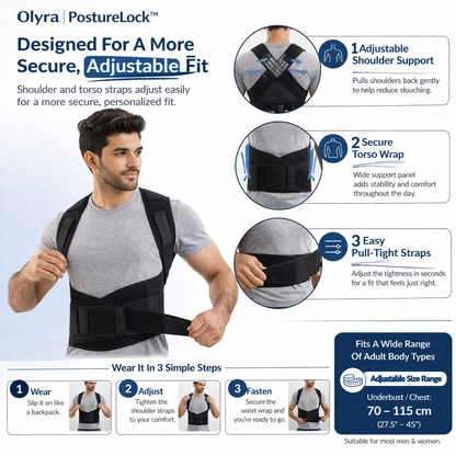 Olyra PostureLock - Anti-Slouch Brace